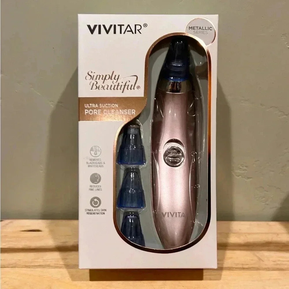 Vivitar Simply Beautiful Ultra Suction Pore Cleanser. Viral TikTok trend. NWTS!